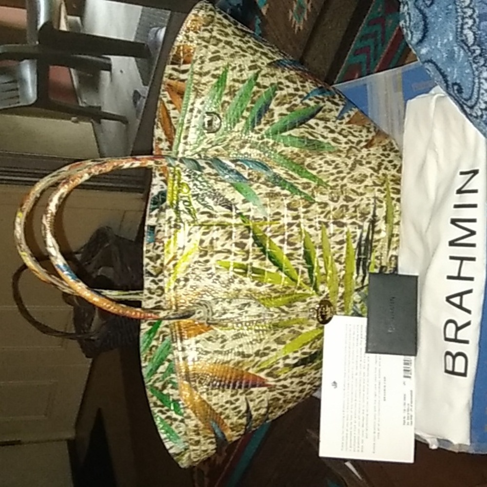 Brahmin botanical mira Melbourne handbag!